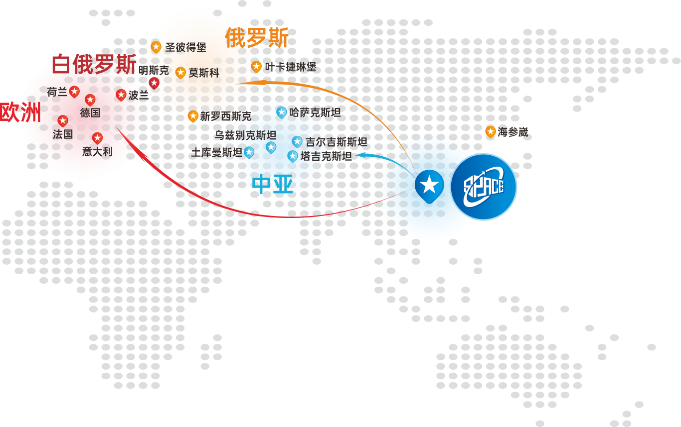 SPACE LOGISTICS全球物流网络